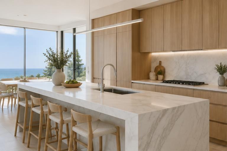 Spotless coastal home for deep clean